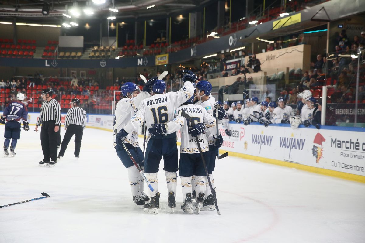 IIHF Gallery 2024 IIHF Continental Cup Group E Nomad vs Zemgale